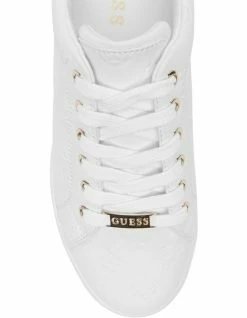 Guess Rollin White Lace-Up Sneaker -Deals Shoes Store 840151090 4 720x928