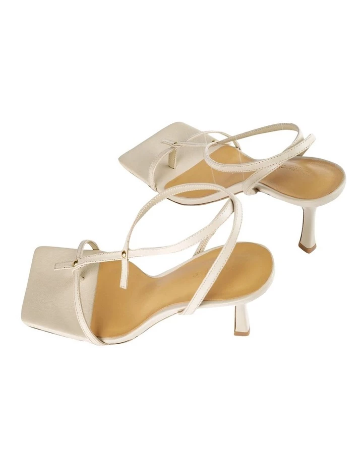 Tony Bianco Lilly Vanilla Nappa Heels 4 Tony Bianco Lilly Vanilla Nappa Heels - Image 4