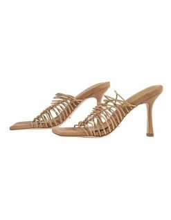 Tony Bianco Lynx Caramel Elastic Heels -Deals Shoes Store 841966840 5 720x928