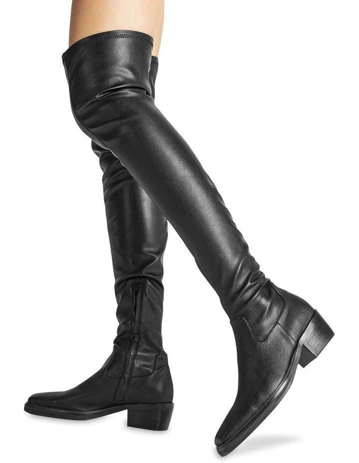 Tony Bianco Maj Black Venice Long Boots 3 Tony Bianco Maj Black Venice Long Boots - Image 3