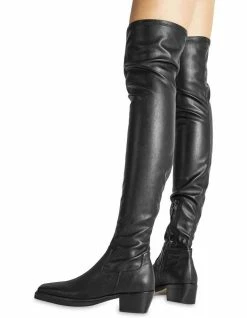Tony Bianco Maj Black Venice Long Boots 9 Tony Bianco Maj Black Venice Long Boots -Deals Shoes Store 841966930 4 720x928