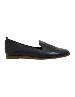 Ravella Rexton Black Glove Flat Shoes