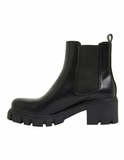 Ravella Hasty Black Smooth Boots -Deals Shoes Store 843075910 3 720x928