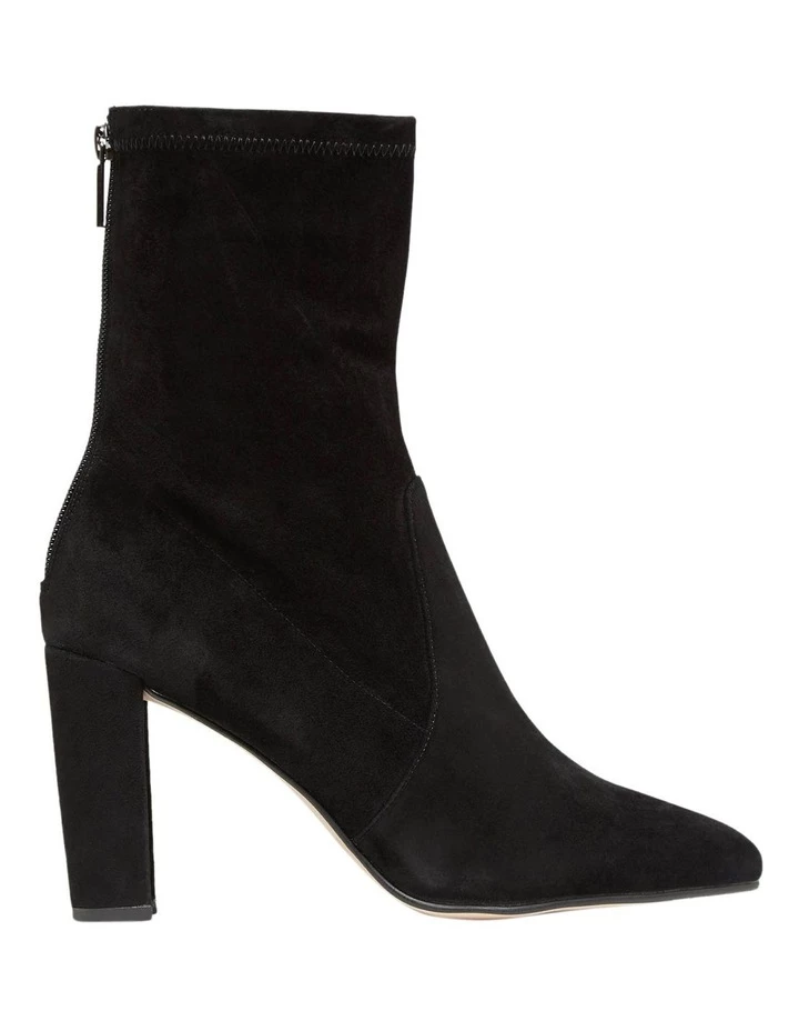 Oxford Imogen Black Suede Boot 1 Oxford Imogen Black Suede Boot