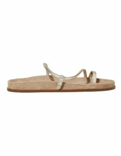Seed Heritage Carmen Gold Footbed Sandal