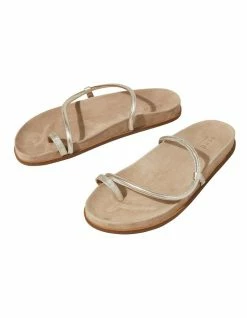 Seed Heritage Carmen Gold Footbed Sandal -Deals Shoes Store 843785830 3 720x928