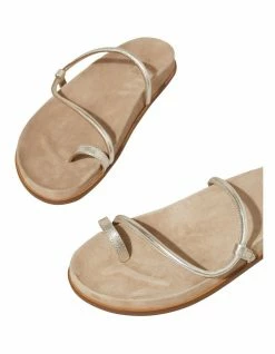 Seed Heritage Carmen Gold Footbed Sandal -Deals Shoes Store 843785830 5 720x928