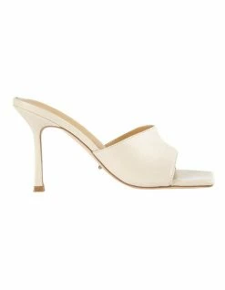 Tony Bianco Lex Vanilla Nappa Heels