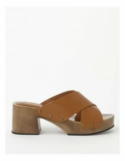 Miss Shop Farrah Tan Sandal