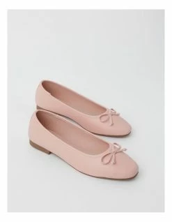 Miss Shop Robyn Pink Flats -Deals Shoes Store 845524810 3 1 720x928