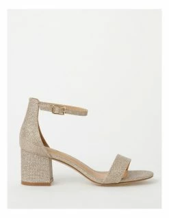 Miss Shop Cali Champagne Sandal