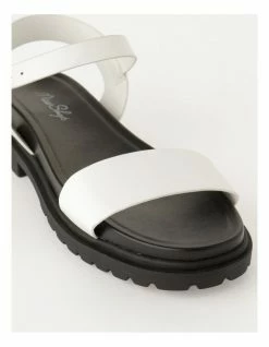 Miss Shop Vida White Sandal -Deals Shoes Store 845525260 4 720x928