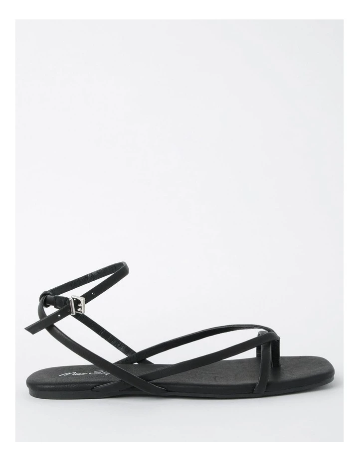 Miss Shop Aimee Black Sandal 1 Miss Shop Aimee Black Sandal