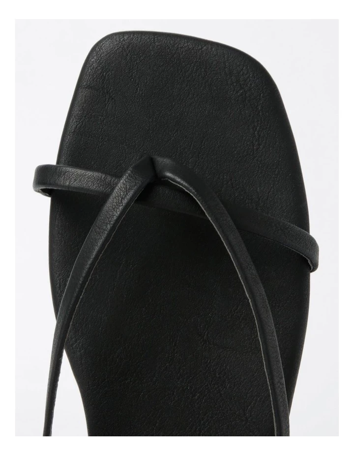 Miss Shop Aimee Black Sandal 2 Miss Shop Aimee Black Sandal - Image 2