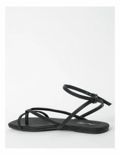 Miss Shop Aimee Black Sandal 6 Miss Shop Aimee Black Sandal -Deals Shoes Store 845554060 3 720x928