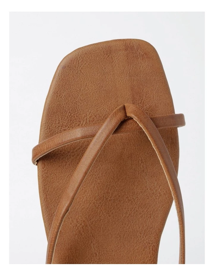 Miss Shop Aimee Tan Sandal 2 Miss Shop Aimee Tan Sandal - Image 2