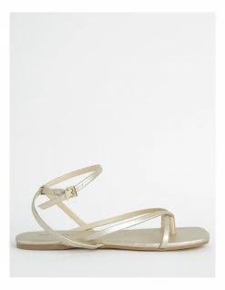 Miss Shop Aimee Gold Sandal
