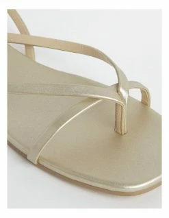 Miss Shop Aimee Gold Sandal -Deals Shoes Store 845554240 4 720x928