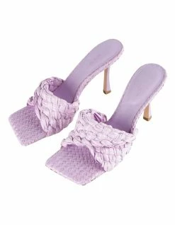 Tony Bianco Lourdes Lilac Raffia Heel -Deals Shoes Store 845974360 5 720x928
