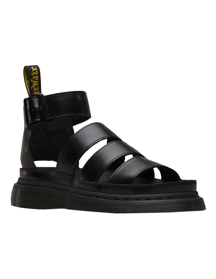 Dr Martens Clarissa II Black Brando Sandal 2 Dr Martens Clarissa II Black Brando Sandal - Image 2