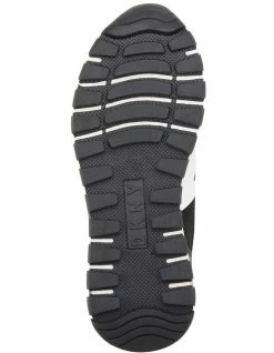 DKNY Mosie Black/White Knit Sneaker -Deals Shoes Store 846088750 5 720x928