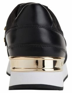 DKNY Mazie Black Fabric Sneaker -Deals Shoes Store 846088840 4 720x928