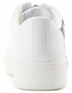 DKNY Caleb White/Black Soft Calf Sneaker -Deals Shoes Store 846088930 4 720x928