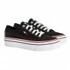 Tommy Hilfiger Canvas Black Flatform Trainers