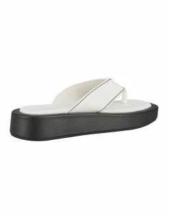 St. Sana Fillipa Off White Wedge Sandals 6 St. Sana Fillipa Off White Wedge Sandals -Deals Shoes Store 847137790 3 720x928