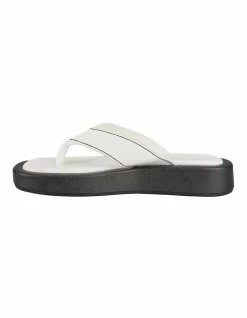 St. Sana Fillipa Off White Wedge Sandals 7 St. Sana Fillipa Off White Wedge Sandals -Deals Shoes Store 847137790 4 720x928