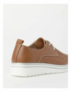 Regatta Charm Tan Leather Flat Shoe -Deals Shoes Store 847323550 3 720x928