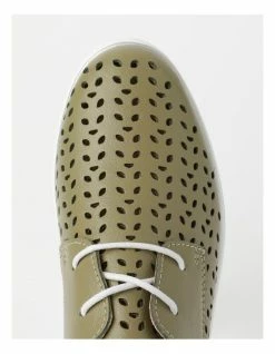 Regatta Charm Khaki Leather Flat Shoe -Deals Shoes Store 847323640 5 720x928