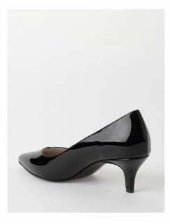 Basque Liberty Black Patent Leather Heeled Shoe -Deals Shoes Store 847400590 3 720x928