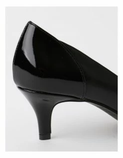 Basque Liberty Black Patent Leather Heeled Shoe -Deals Shoes Store 847400590 5 720x928