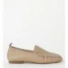 Basque Mara Neutral Sheep Leather Flat Shoe