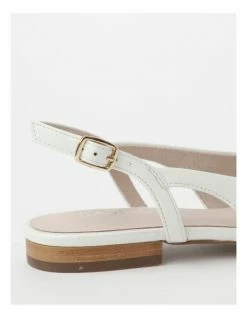 Basque Geneva White Sheep Leather Flat Shoe -Deals Shoes Store 847839430 5 720x928