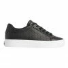 Calvin Klein Vulc Lace Up Emboss Mono Black Sneaker