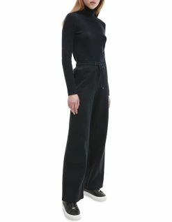 Calvin Klein Vulc Lace Up Emboss Mono Black Sneaker -Deals Shoes Store 847903150 4 720x928