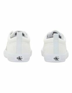 Calvin Klein Vulcanized Triple White Lace Up Sneaker -Deals Shoes Store 847903600 4 720x928