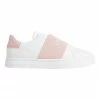 Calvin Klein Cupsole Bright White/Pink Elastic Sneaker