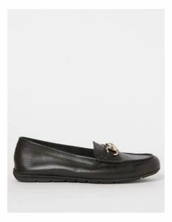 Trent Nathan Tonya Black Flat Shoe