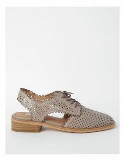 Zazou Radiant Taupe Flat Shoe