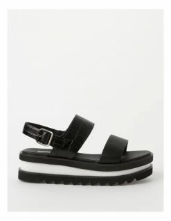 Zazou Alert Black Sandal