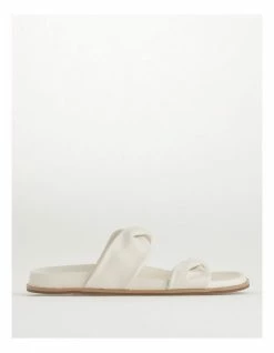Basque Bella Ecru Sheep Leather Sandal