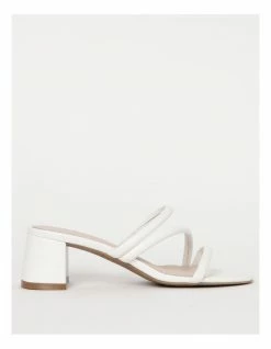 Basque Victoria White Sheep Leather Sandal