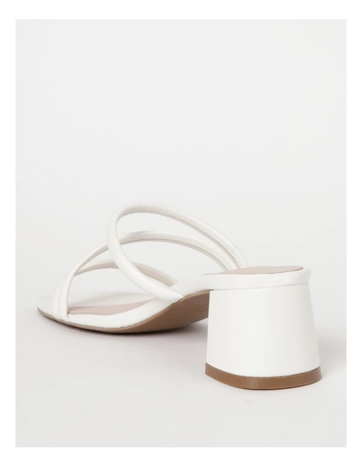 Basque Victoria White Sheep Leather Sandal 3 Basque Victoria White Sheep Leather Sandal - Image 3