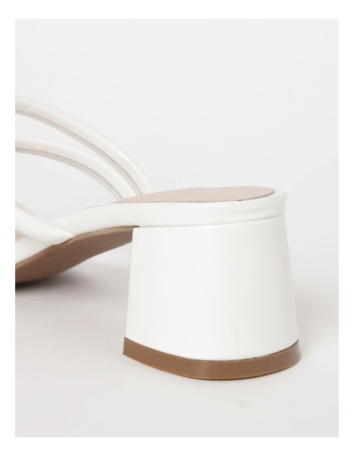 Basque Victoria White Sheep Leather Sandal 5 Basque Victoria White Sheep Leather Sandal - Image 5