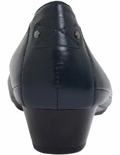Easy Steps Glove Heeled Shoes Shannon Navy -Deals Shoes Store 848482750 5 720x928