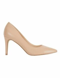 Ravella Wild Nude Smooth Heeled Shoes
