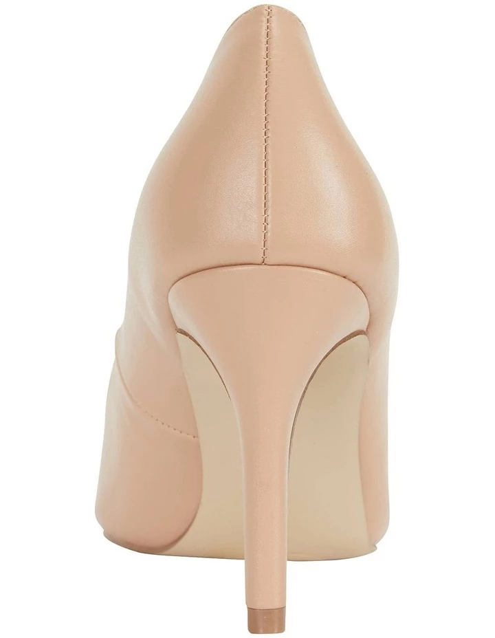 Ravella Wild Nude Smooth Heeled Shoes 5 Ravella Wild Nude Smooth Heeled Shoes - Image 5
